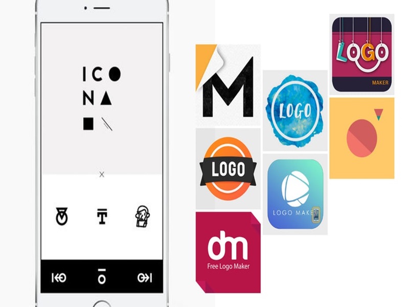 Thiết kế logo trên điện thoại cực dễ với 1 loạt ứng dụng hay